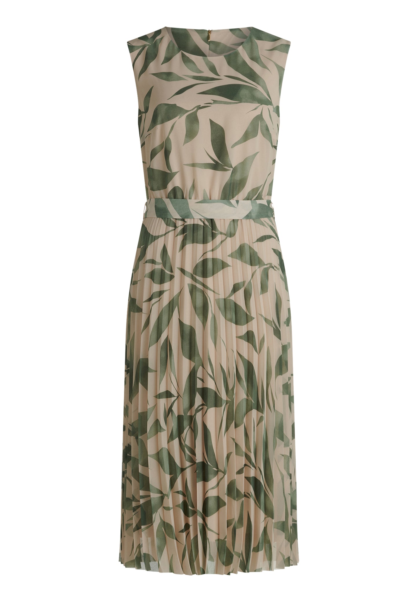 Kleid Lang ohne Arm Nature/Green Bild 8