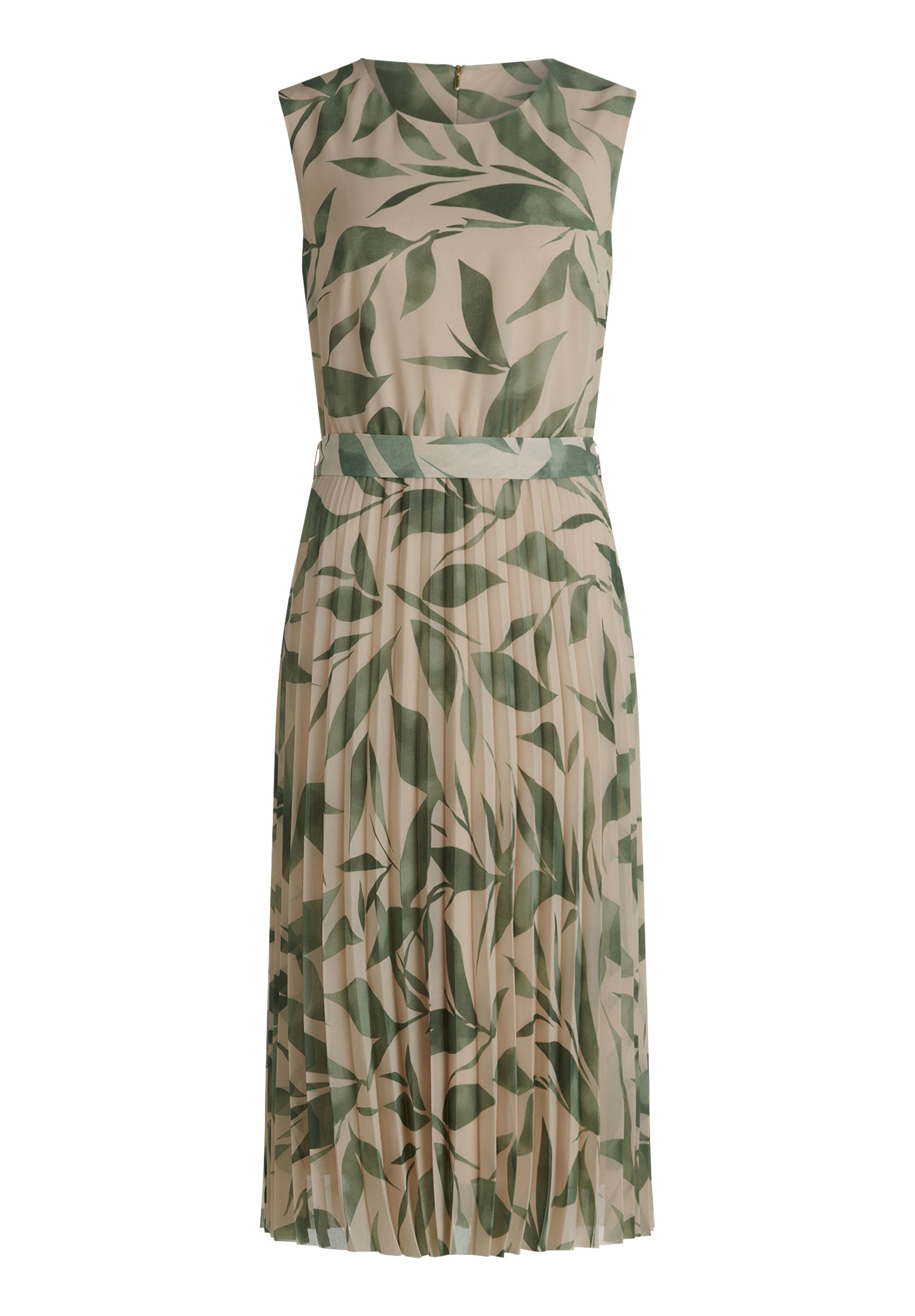 Kleid Lang ohne Arm Nature/Green Bild 8