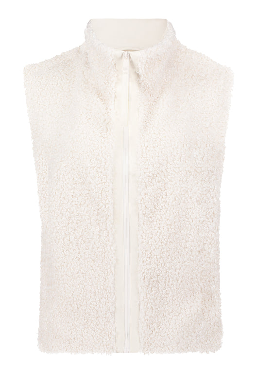 Kunstfell-Weste White Sand Bild 1