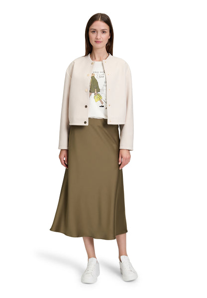 Rock Mittellang Casual Dusty Olive Bild 5