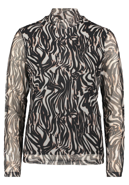 Shirt Kurz 1/1 Arm Nature/Black Bild 1