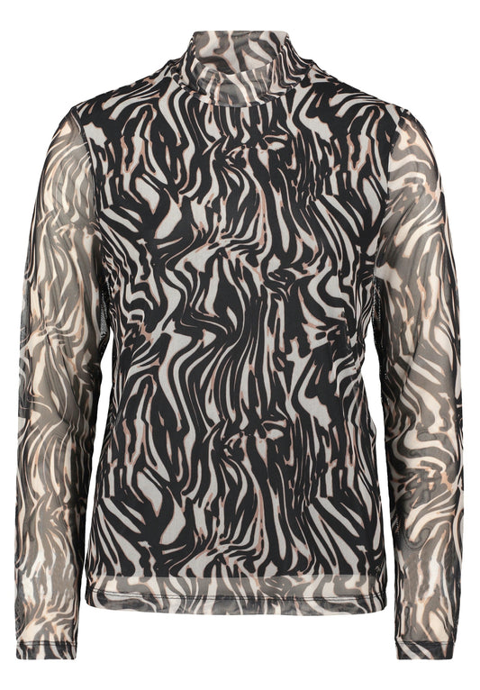 Shirt Kurz 1/1 Arm Nature/Black Bild 1