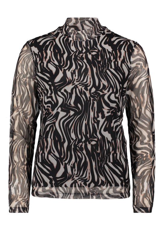 Shirt Kurz 1/1 Arm Nature/Black Bild 1