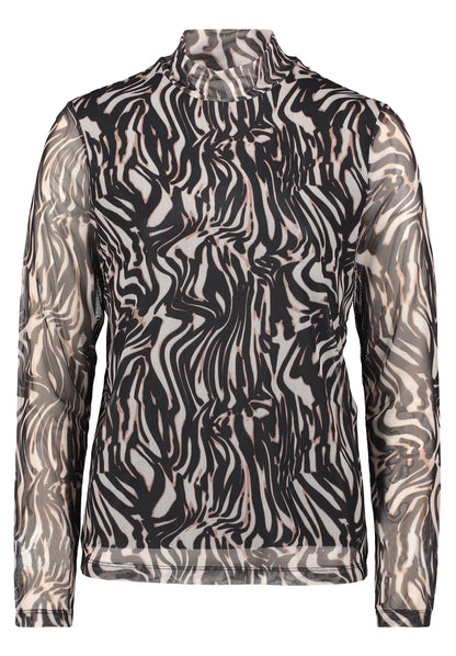 Shirt Kurz 1/1 Arm Nature/Black Bild 1