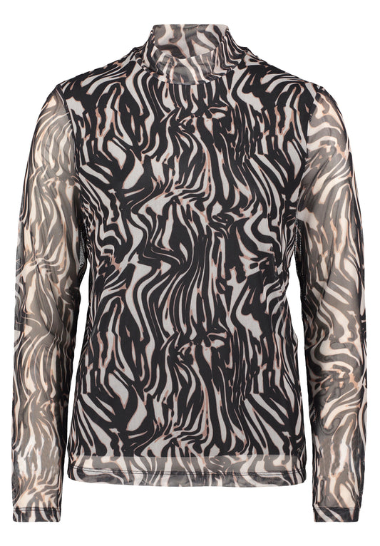 Shirt Kurz 1/1 Arm Nature/Black Bild 1