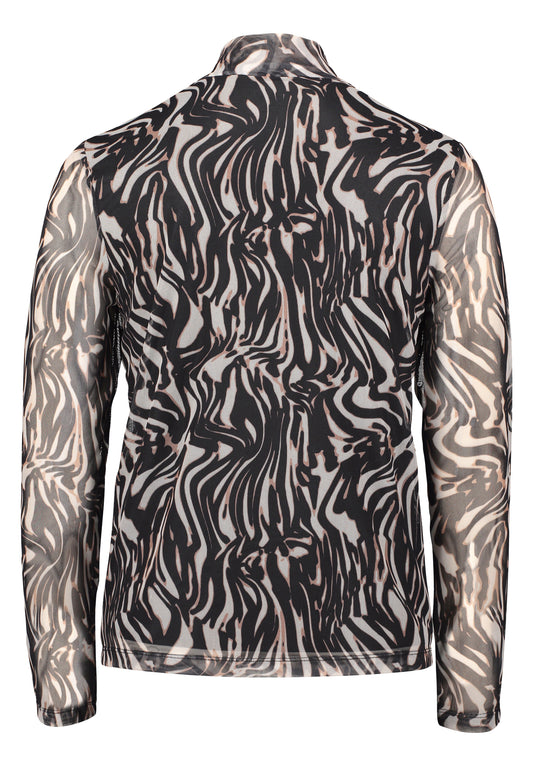 Shirt Kurz 1/1 Arm Nature/Black Bild 2
