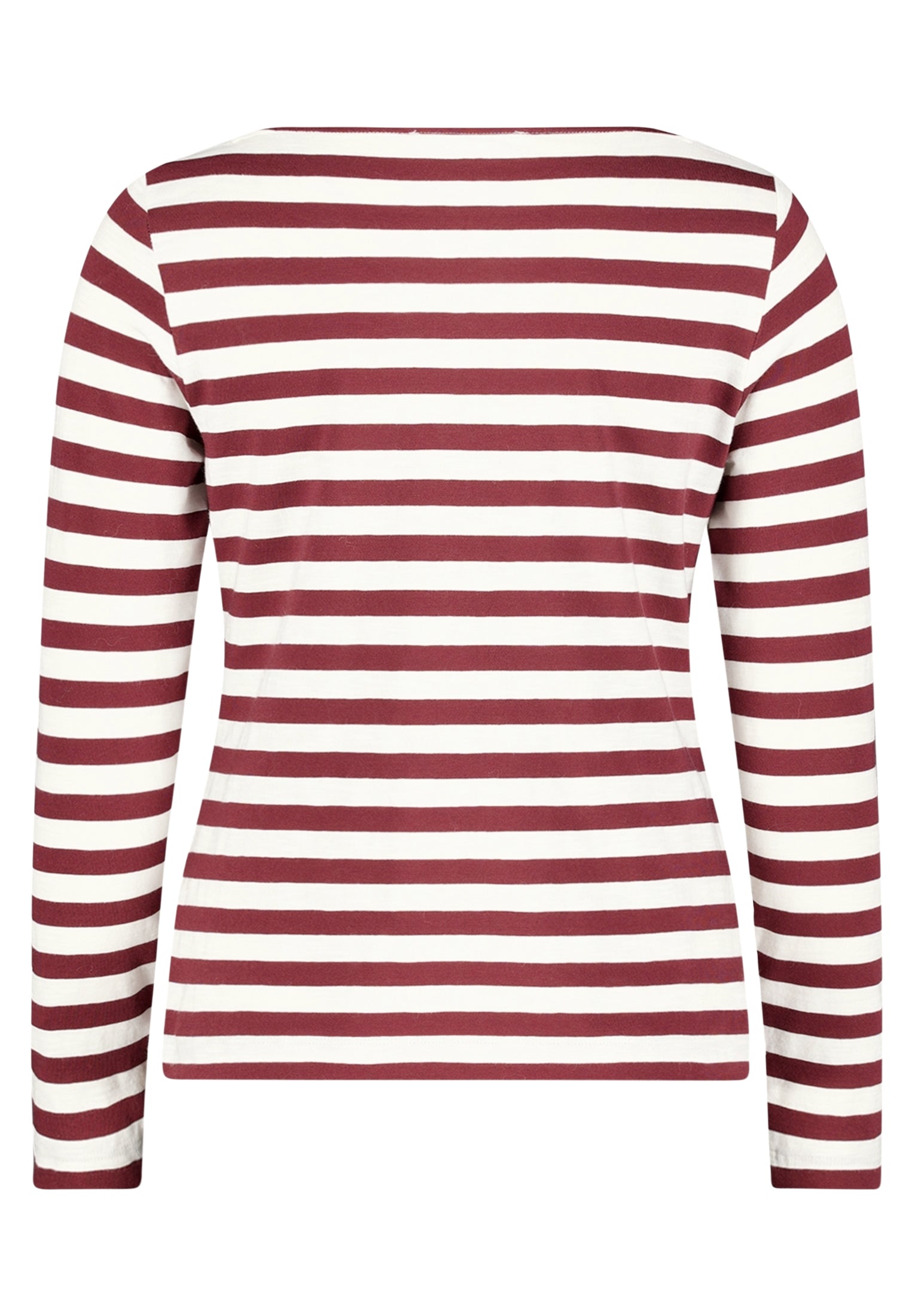 Shirt Kurz 1/1 Arm Dark Red/Cream Bild 2