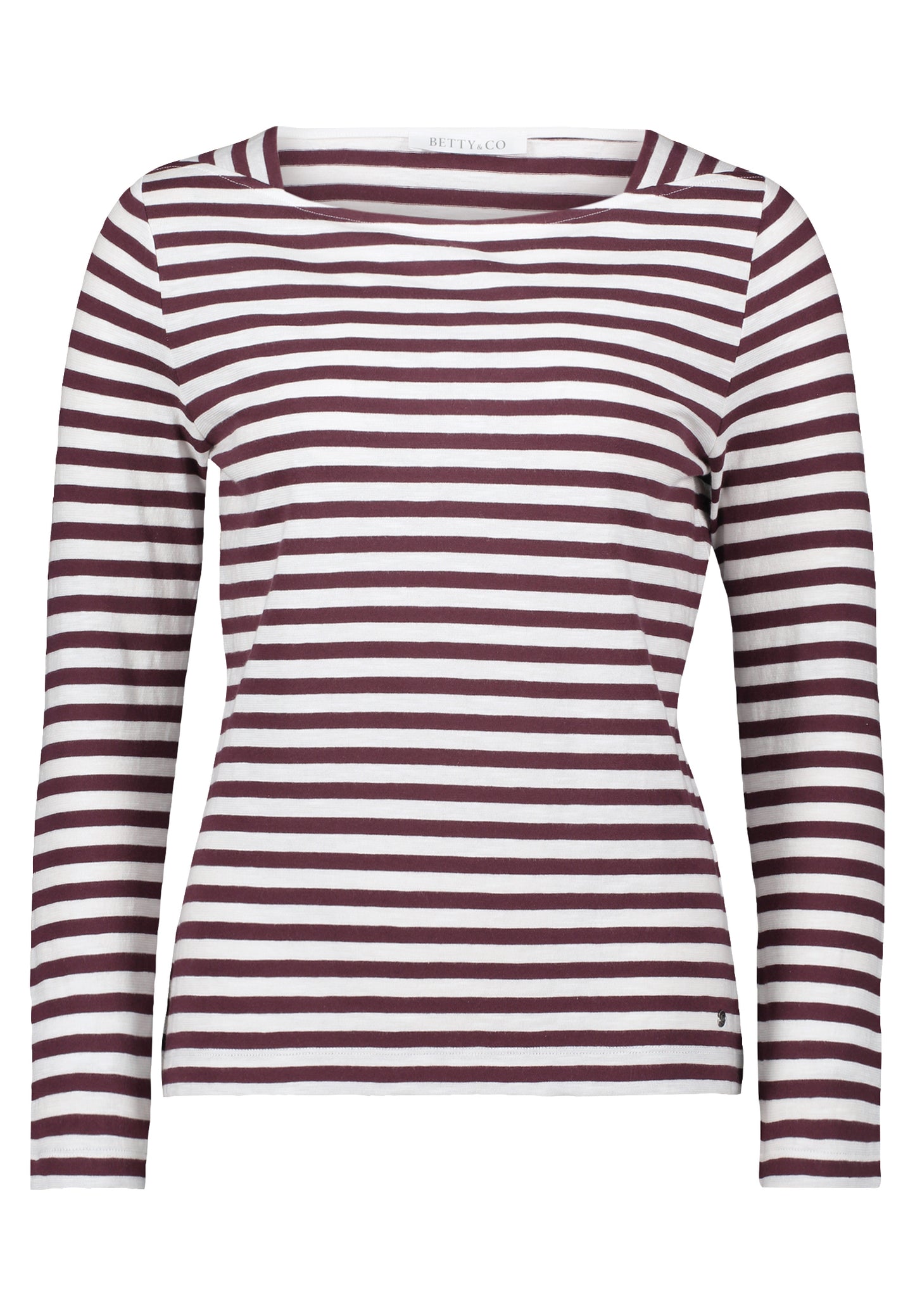 Shirt Kurz 1/1 Arm Cream/Dark Red Bild 1