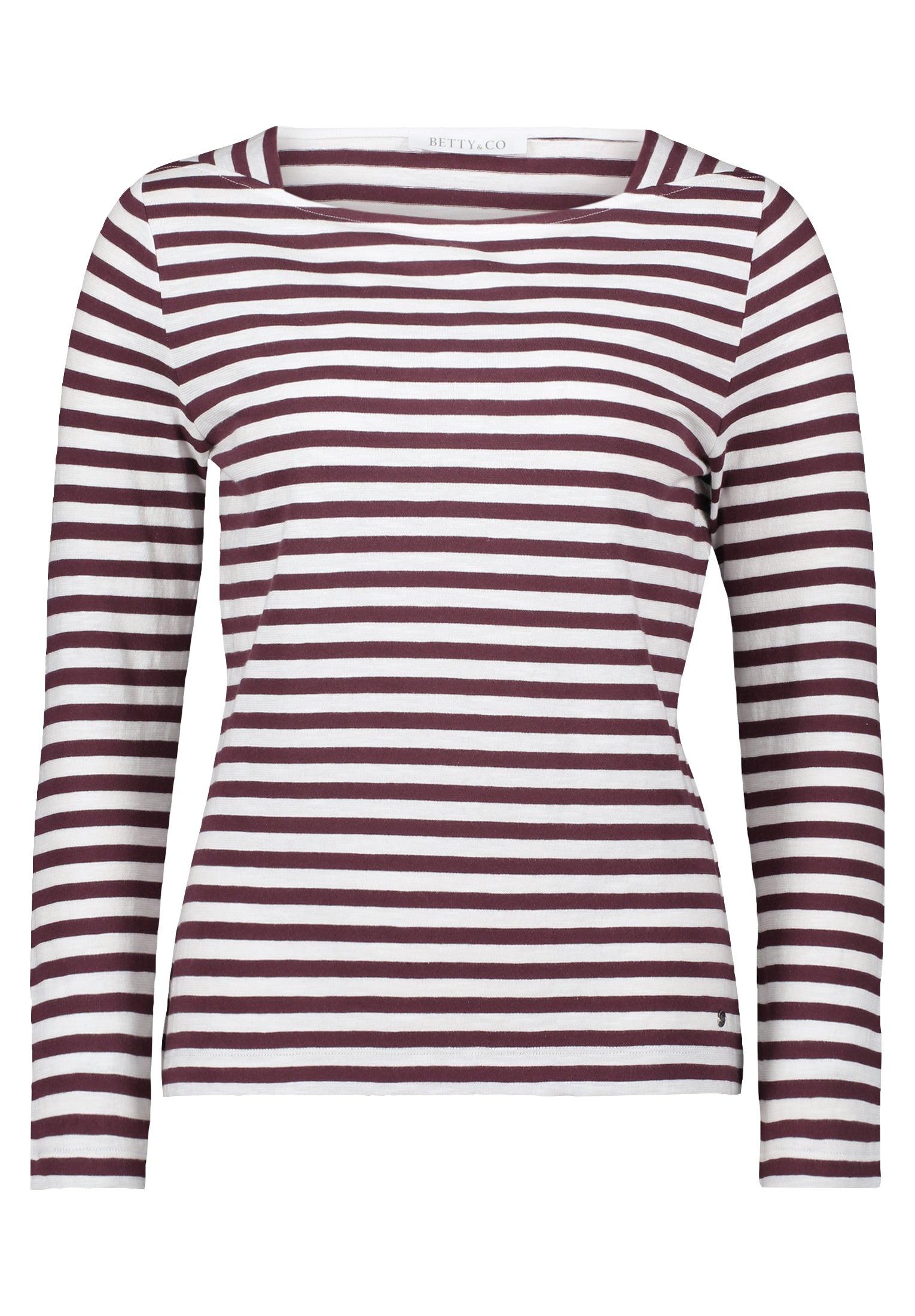 Shirt Kurz 1/1 Arm Cream/Dark Red Bild 1