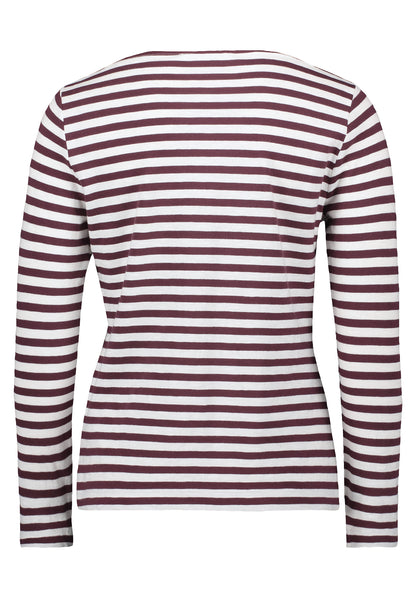 Shirt Kurz 1/1 Arm Cream/Dark Red Bild 2