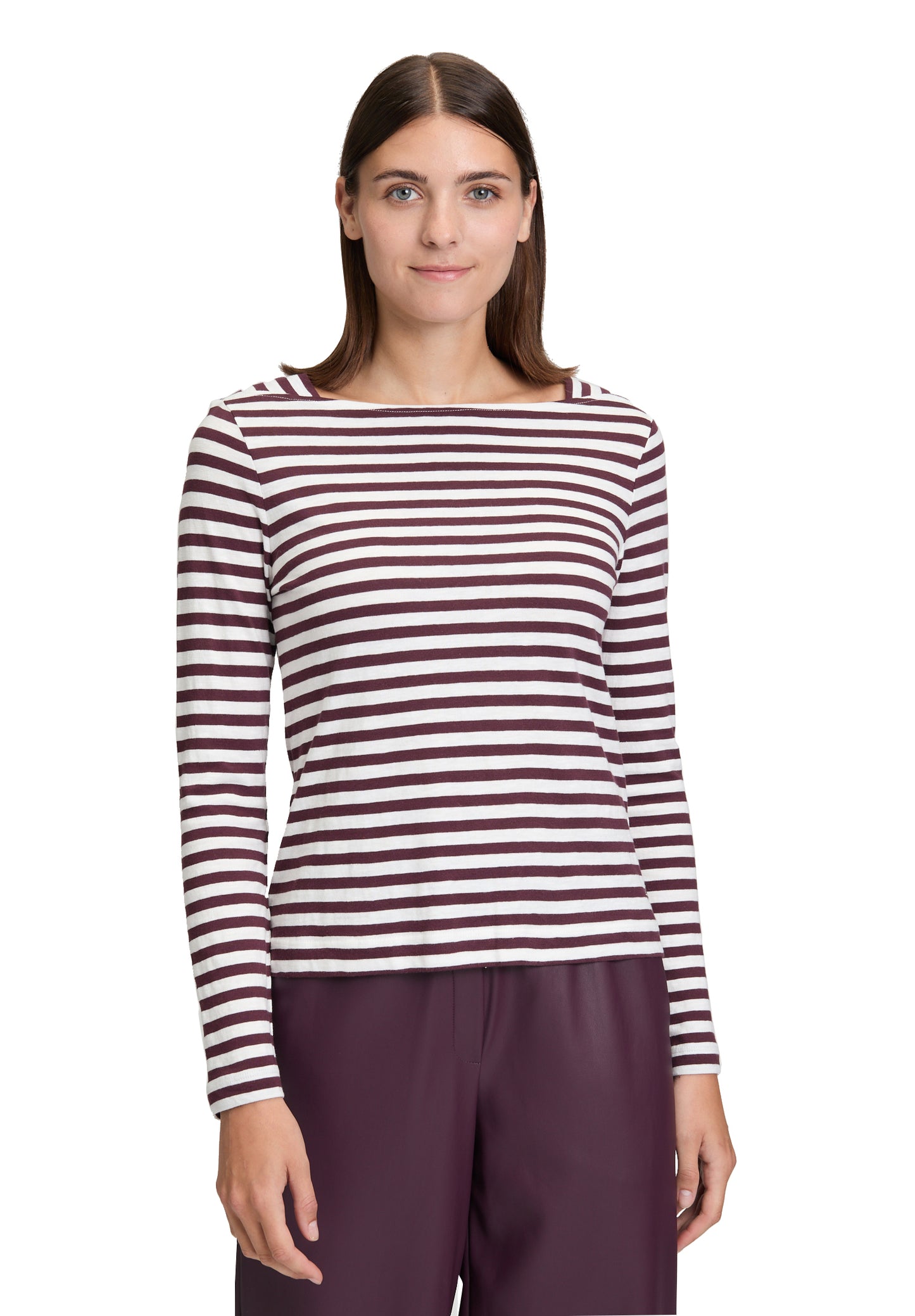 Shirt Kurz 1/1 Arm Cream/Dark Red Bild 3