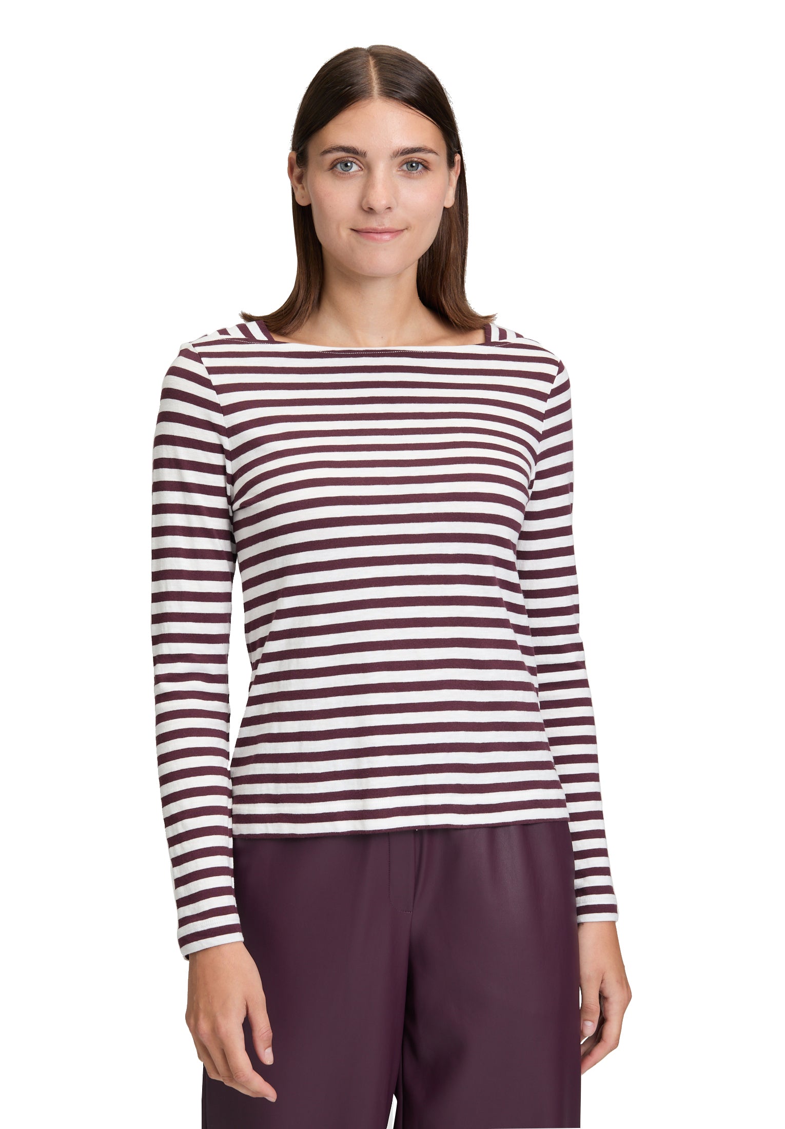 Shirt Kurz 1/1 Arm Cream/Dark Red Bild 3
