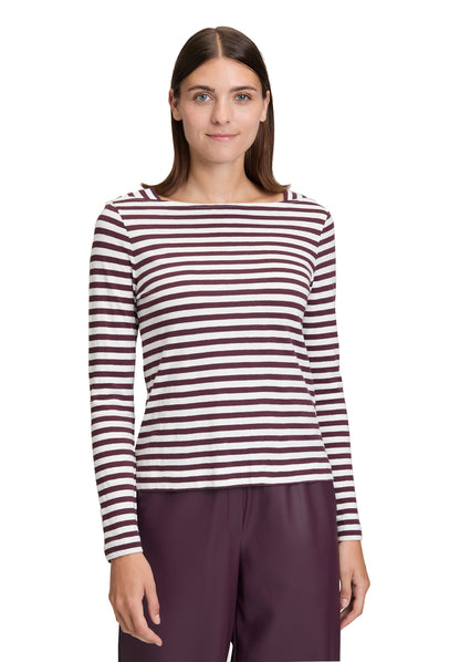 Shirt Kurz 1/1 Arm Cream/Dark Red Bild 3