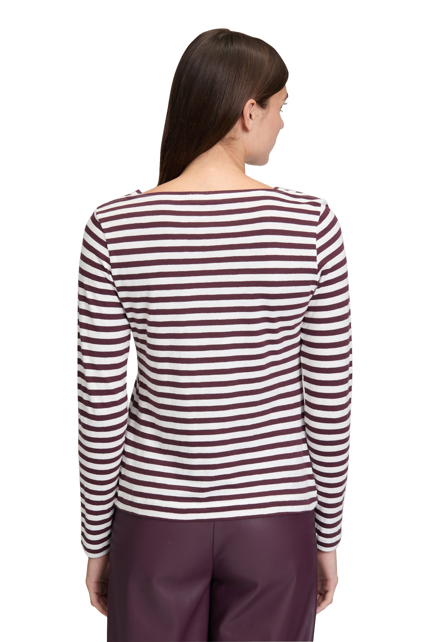 Shirt Kurz 1/1 Arm Cream/Dark Red Bild 4