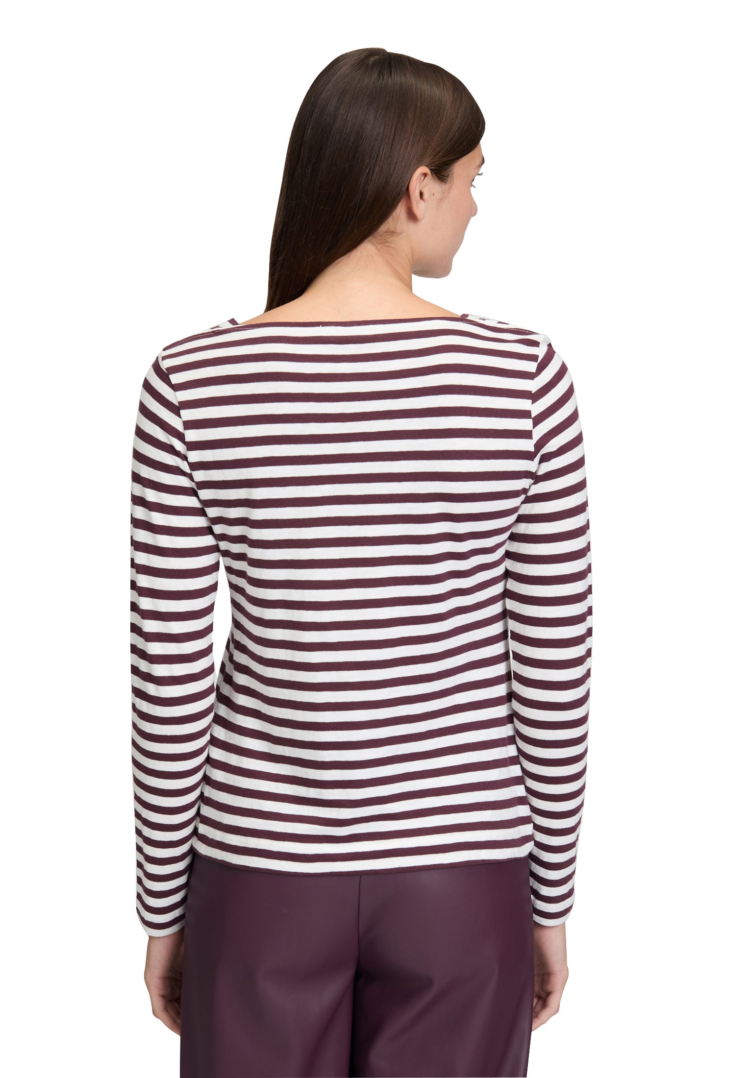 Shirt Kurz 1/1 Arm Cream/Dark Red Bild 4