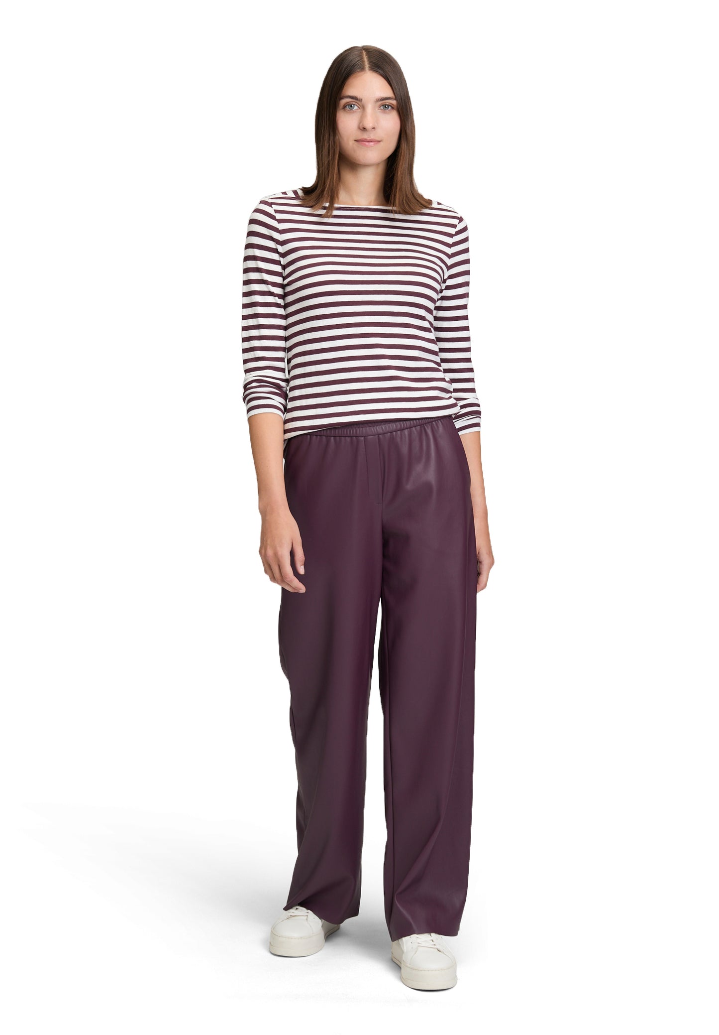 Shirt Kurz 1/1 Arm Cream/Dark Red Bild 5
