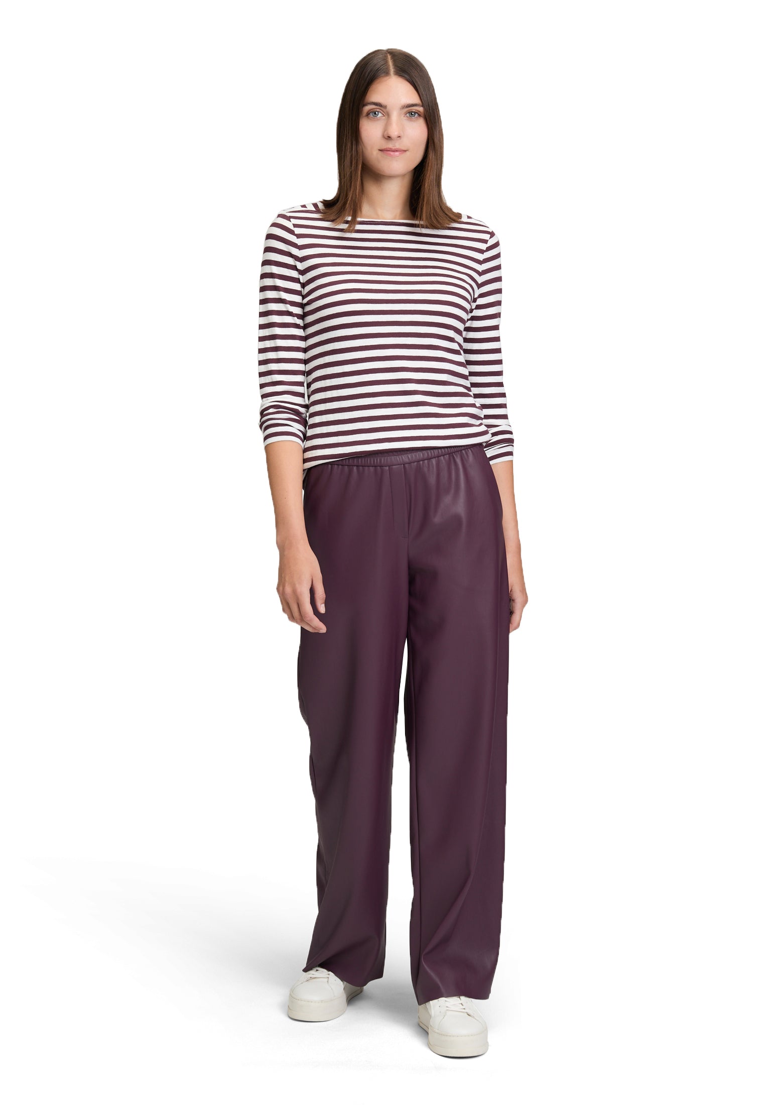 Shirt Kurz 1/1 Arm Cream/Dark Red Bild 5