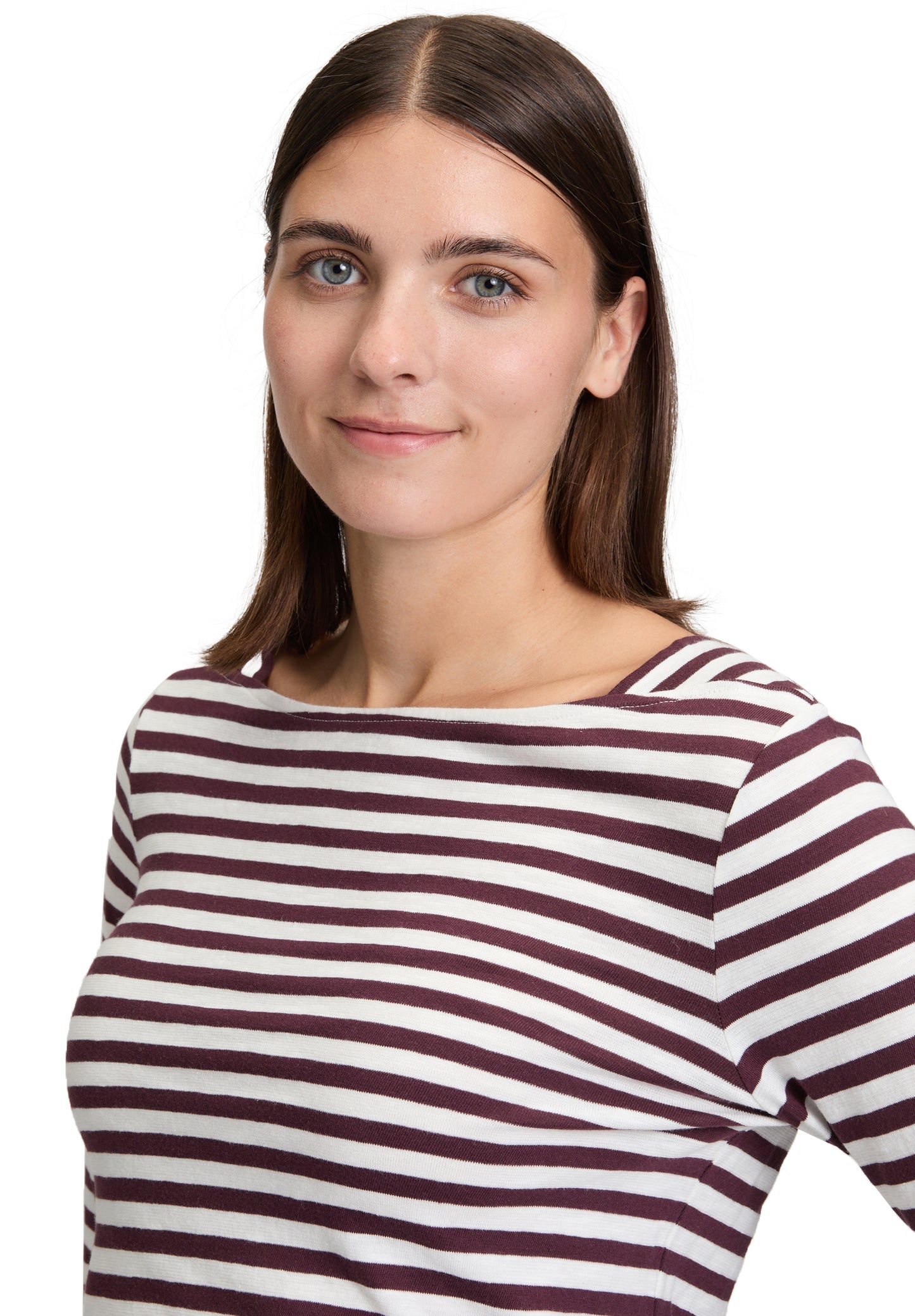 Shirt Kurz 1/1 Arm Cream/Dark Red Bild 6
