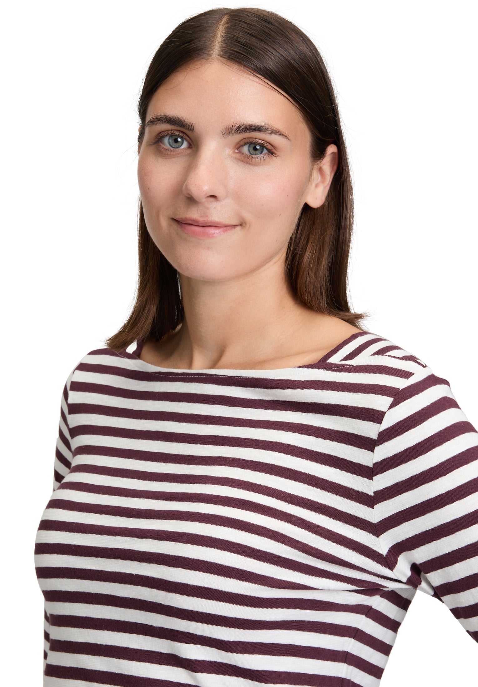 Shirt Kurz 1/1 Arm Cream/Dark Red Bild 6