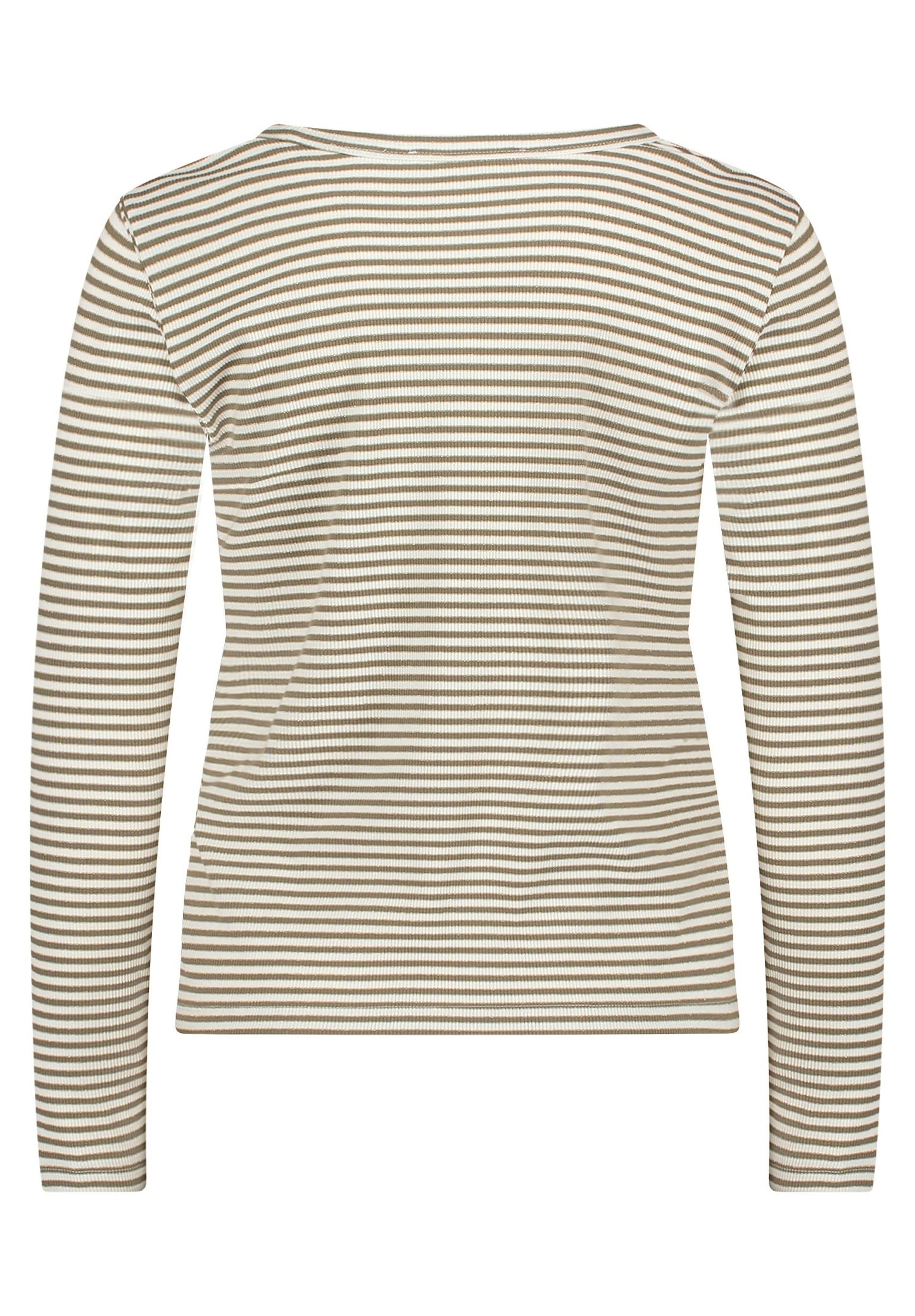 Shirt Kurz 1/1 Arm Khaki/Cream Bild 2