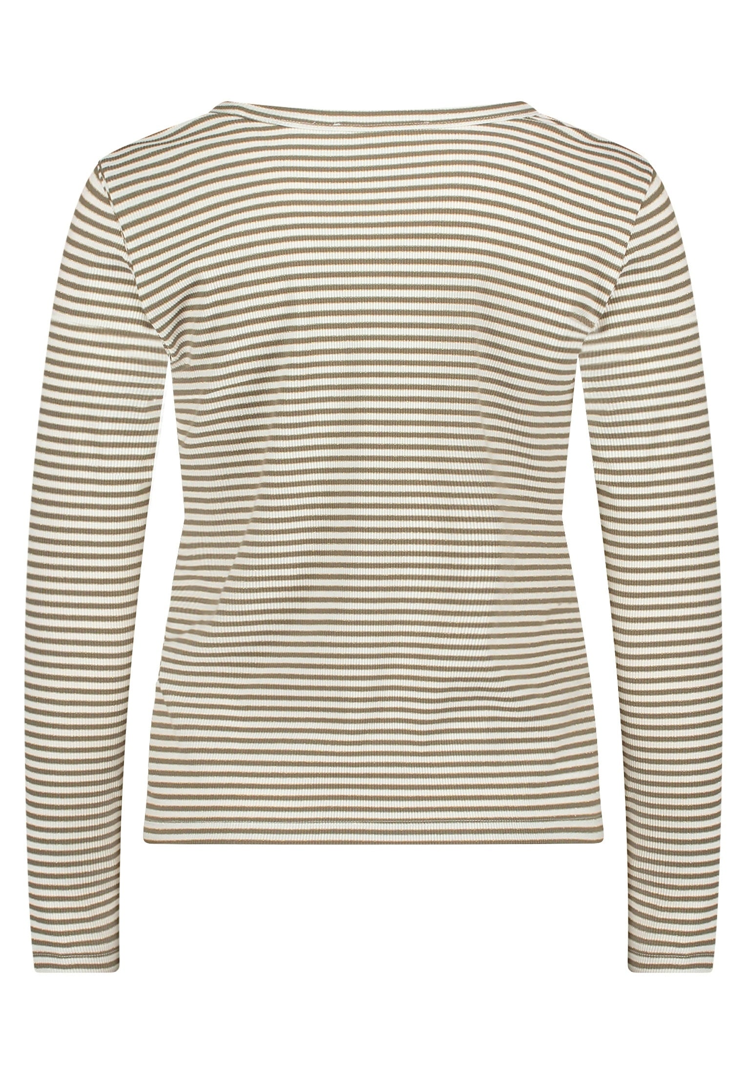 Shirt Kurz 1/1 Arm Khaki/Cream Bild 2