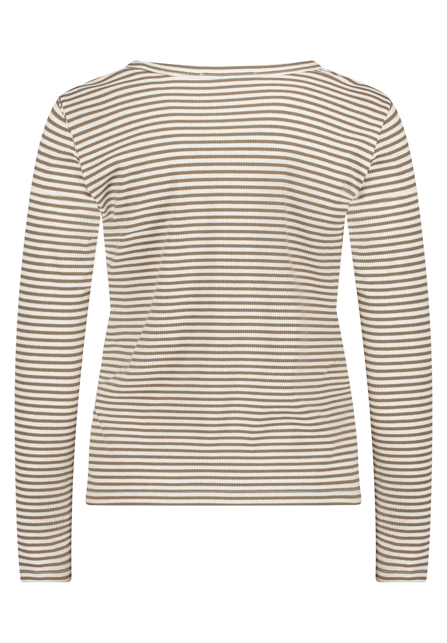 Shirt Kurz 1/1 Arm Khaki/Cream Bild 2