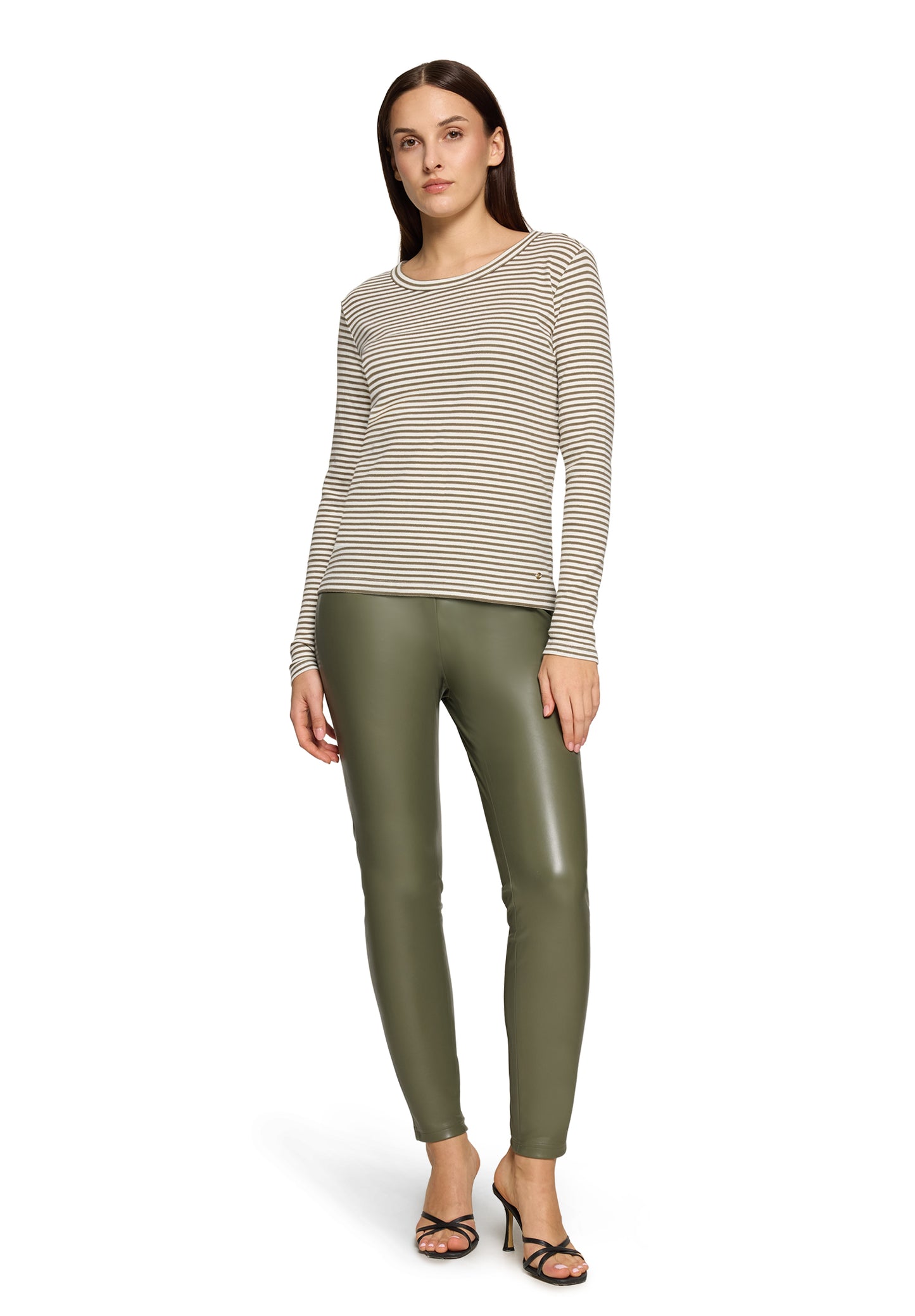 Shirt Kurz 1/1 Arm Khaki/Cream Bild 5