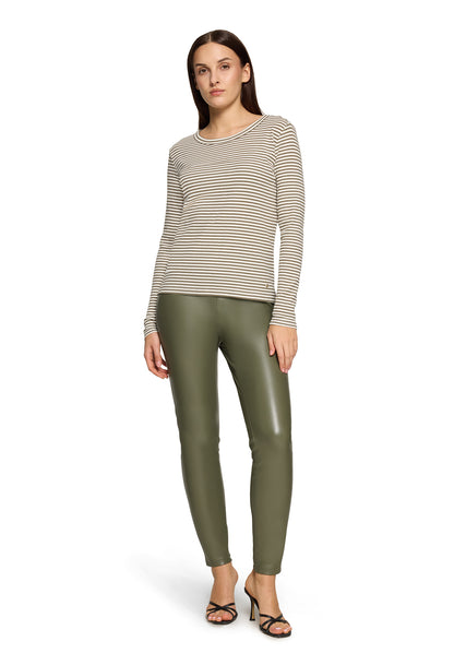Shirt Kurz 1/1 Arm Khaki/Cream Bild 5