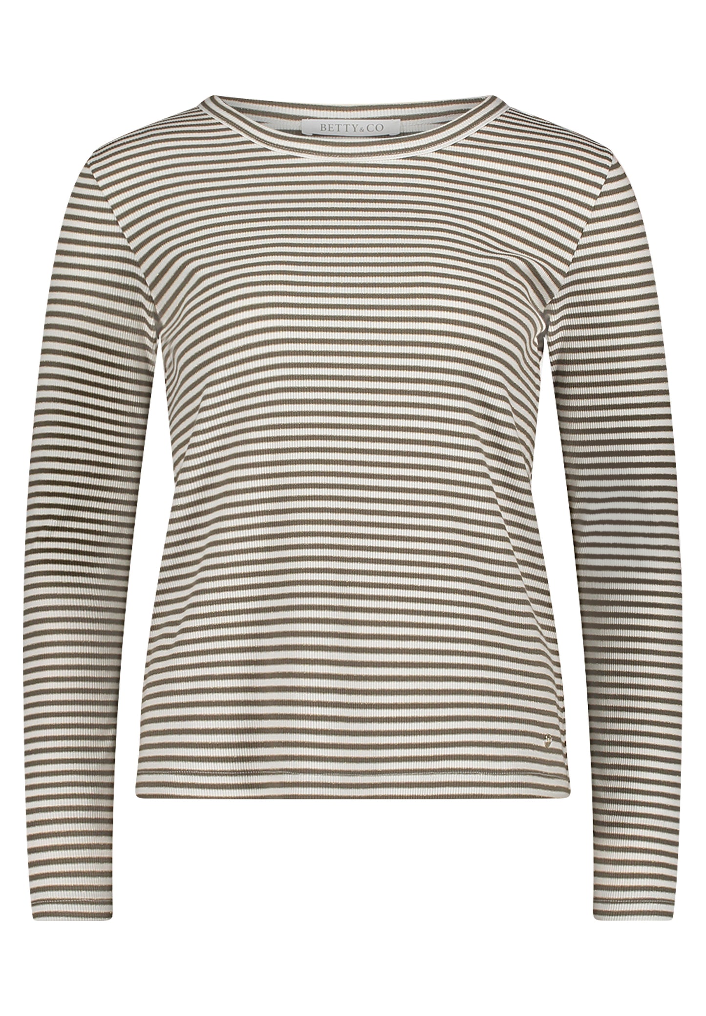 Shirt Kurz 1/1 Arm Khaki/Cream Bild 8