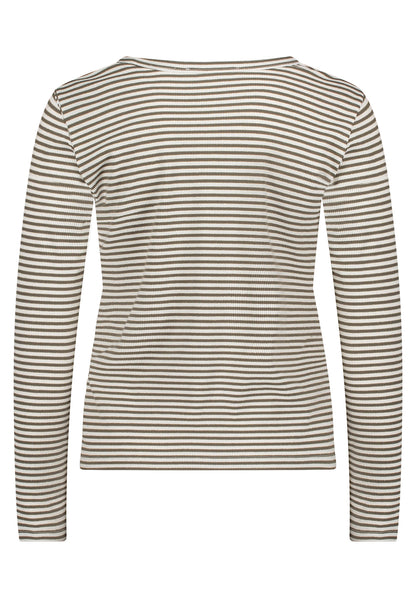 Shirt Kurz 1/1 Arm Khaki/Cream Bild 9