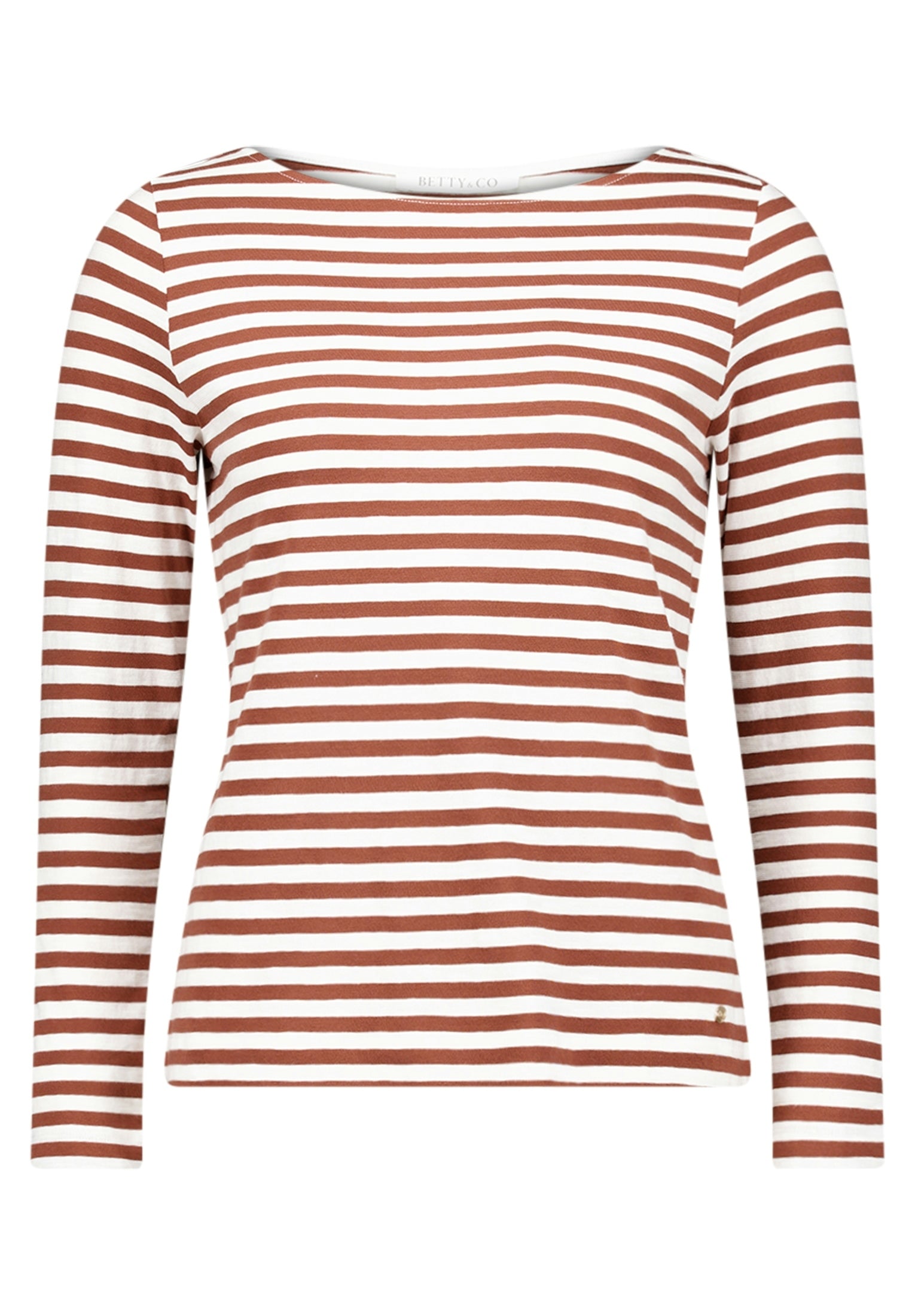 Shirt Kurz 1/1 Arm Brown/Cream Bild 1