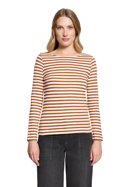 Shirt Kurz 1/1 Arm Brown/Cream Bild 3