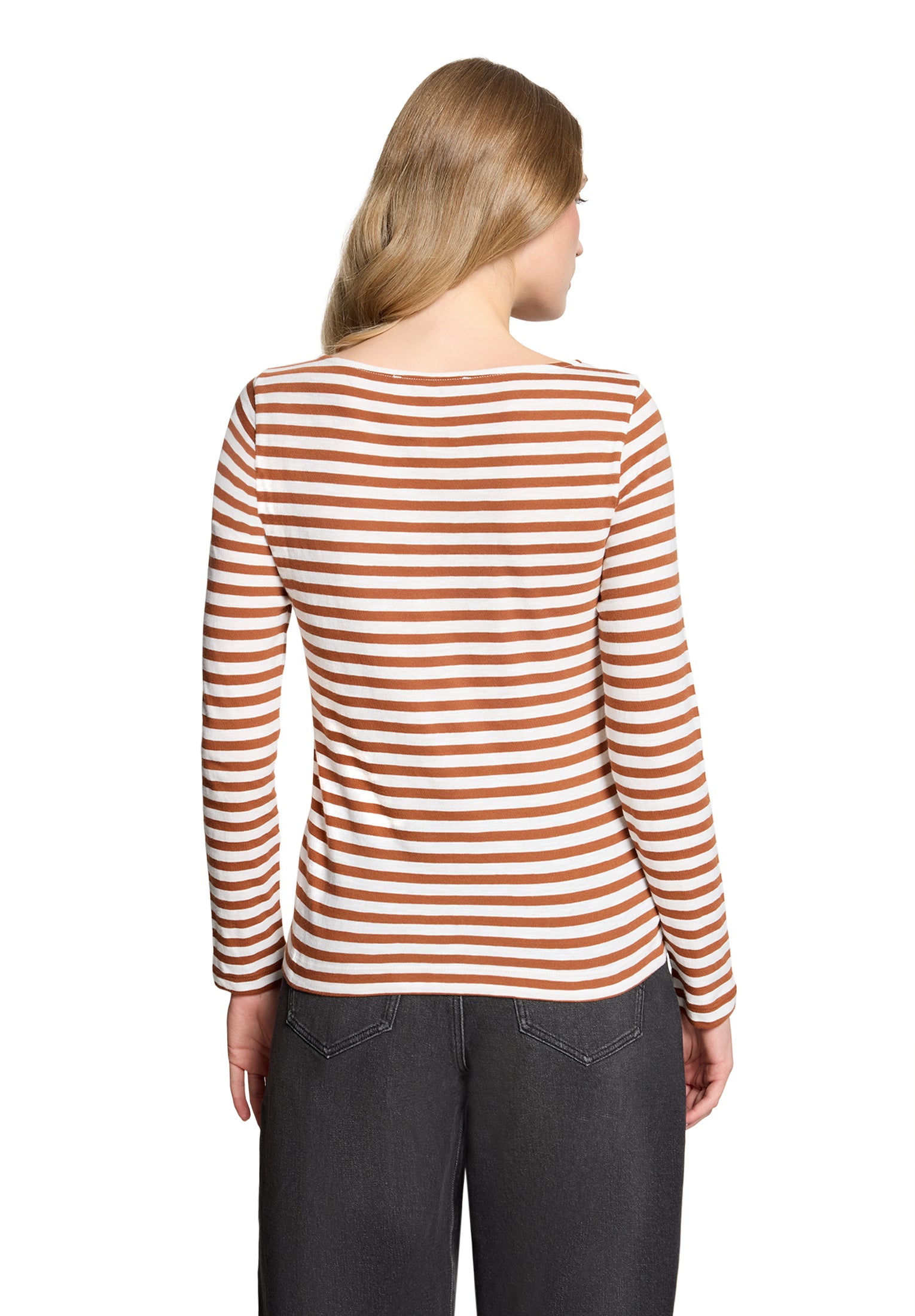 Shirt Kurz 1/1 Arm Brown/Cream Bild 4