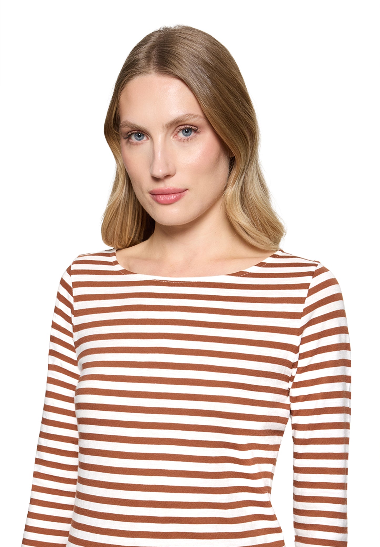 Shirt Kurz 1/1 Arm Brown/Cream Bild 6