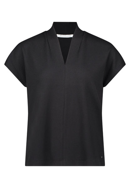 Shirt Kurz 1/2 Arm Black Bild 1