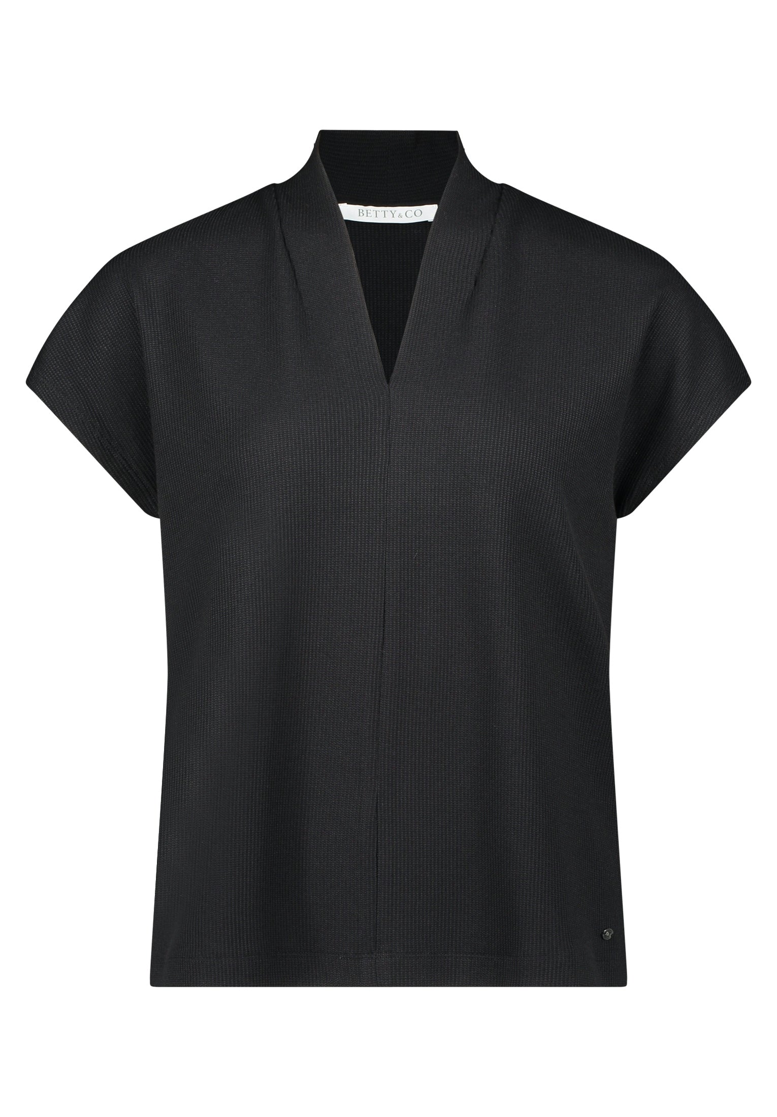 Shirt Kurz 1/2 Arm Black Bild 1
