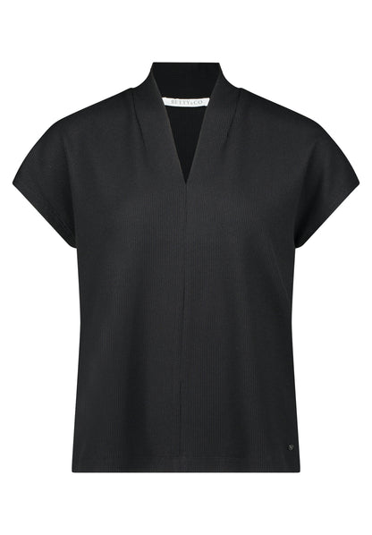 Shirt Kurz 1/2 Arm Black Bild 1
