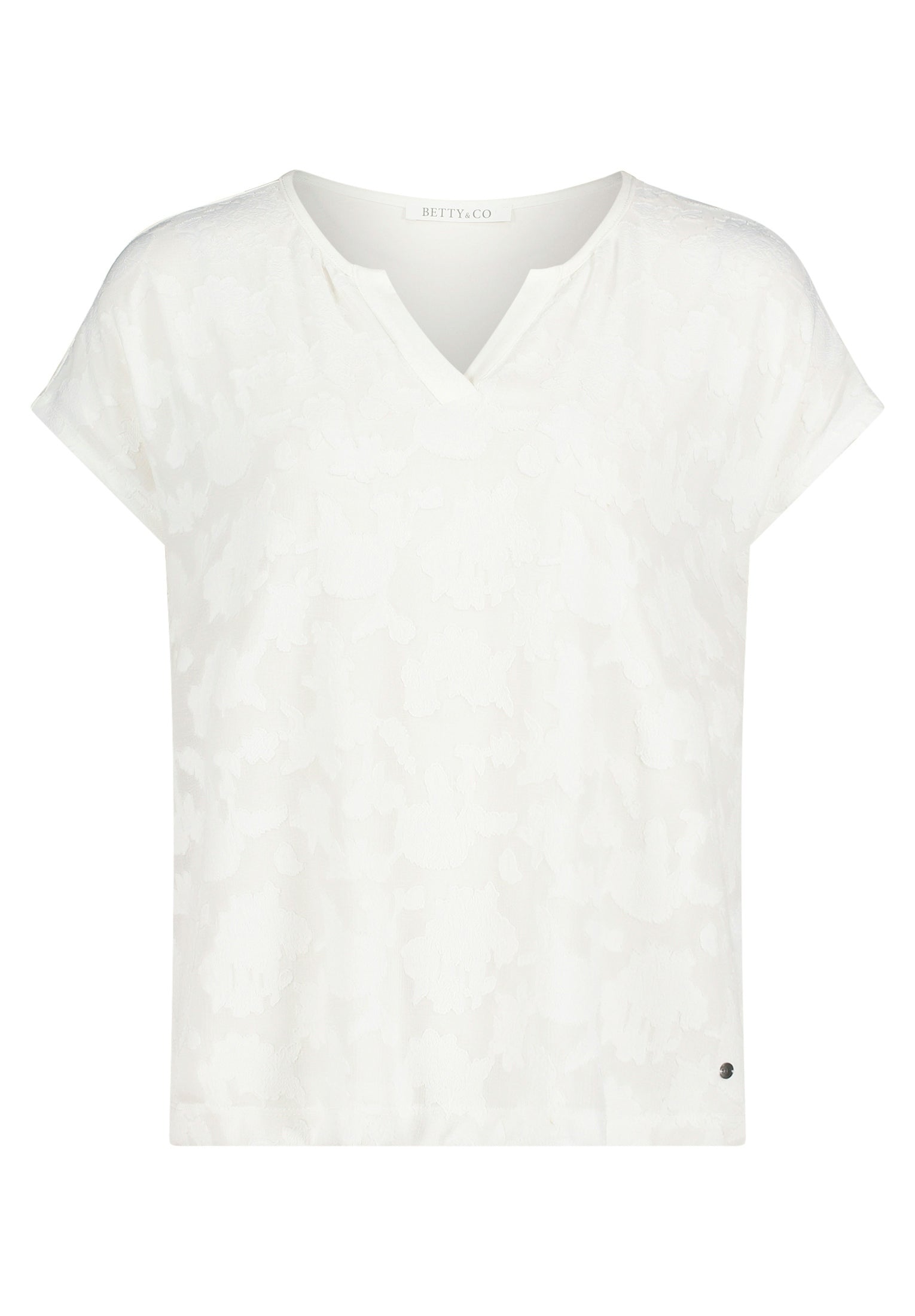 Shirt Kurz 1/2 Arm Offwhite Bild 1