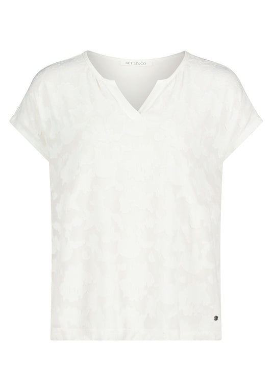 Shirt Kurz 1/2 Arm Offwhite Bild 1