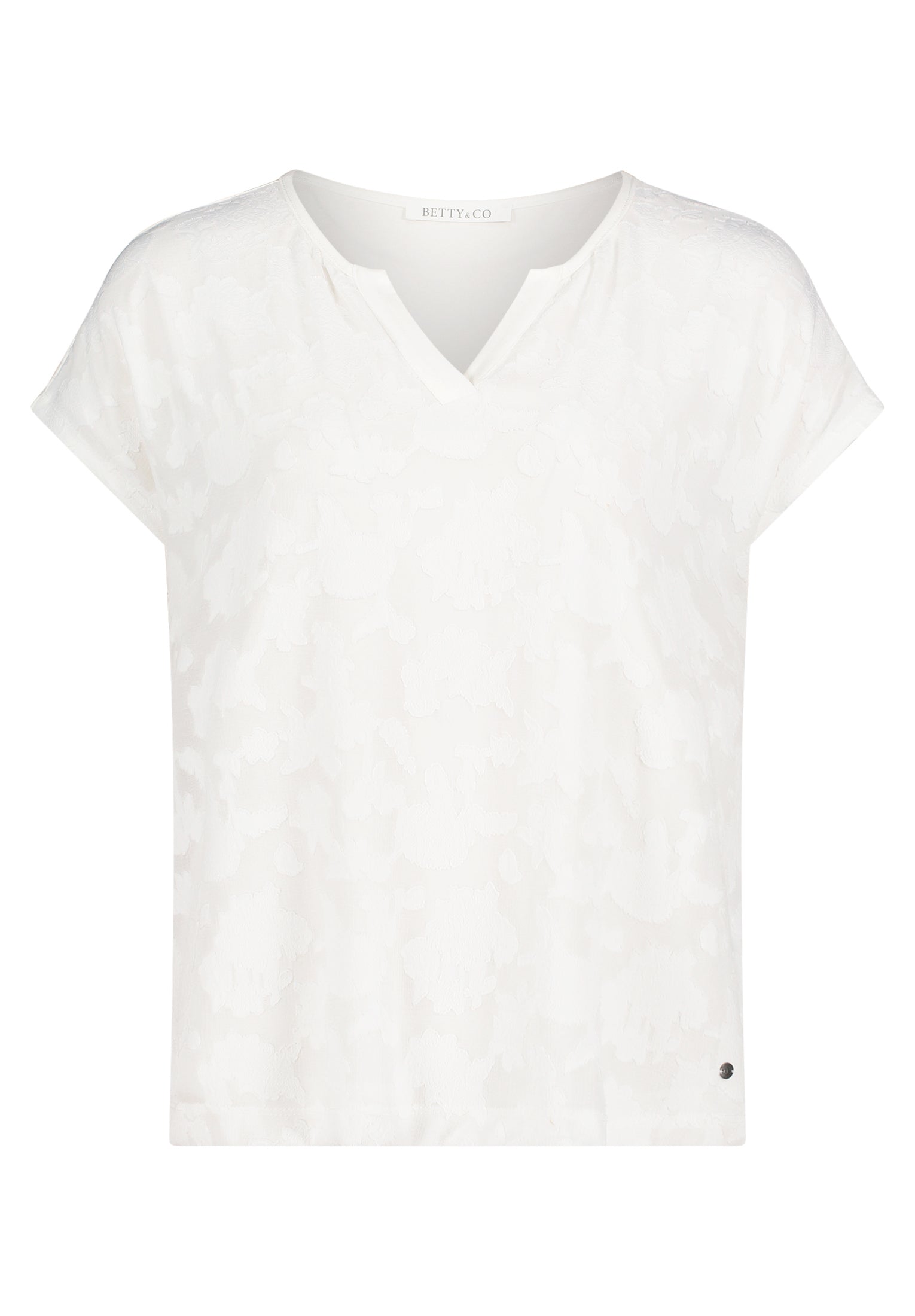 Shirt Kurz 1/2 Arm Offwhite Bild 1