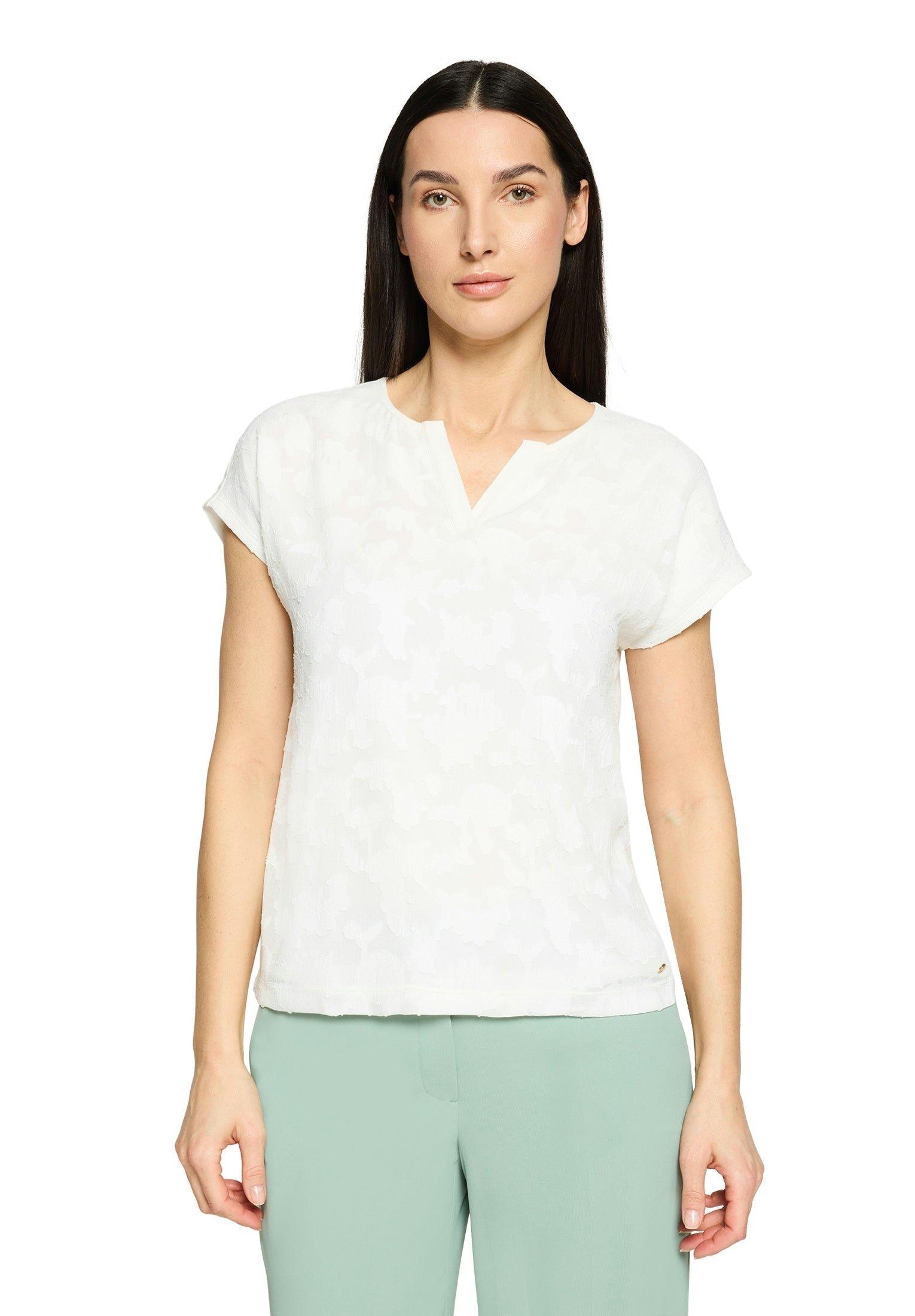 Shirt Kurz 1/2 Arm Offwhite Bild 3