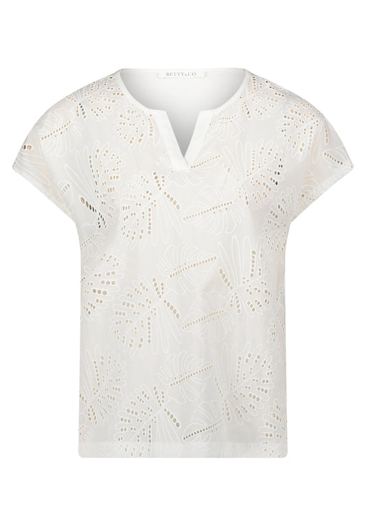 Shirt Kurz 1/2 Arm Offwhite Bild 1