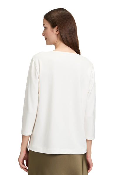 Shirt Kurz 3/4 Arm Nature/Green Bild 4