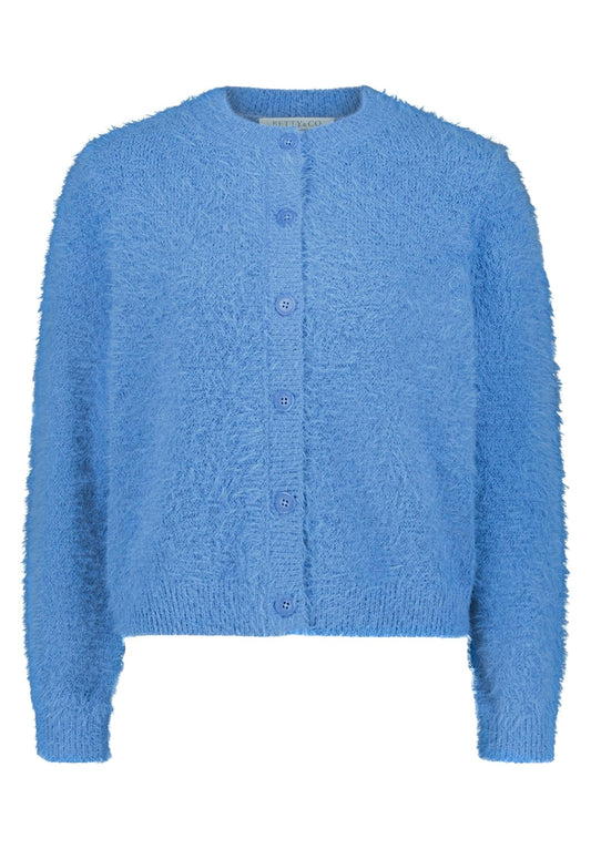 Strickjacke Kurz 1/1 Arm Azurine Bild 1