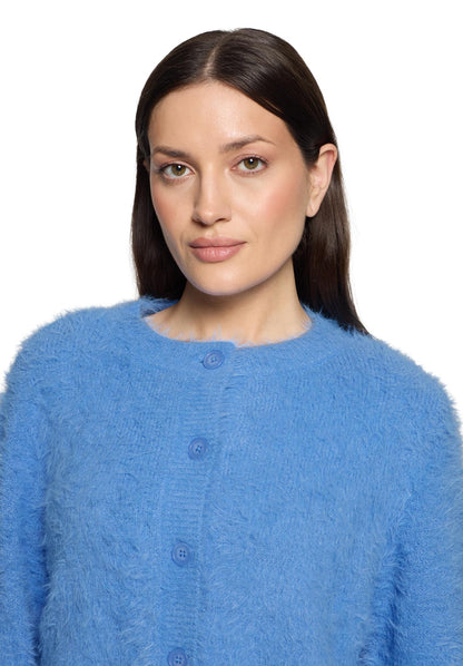 Strickjacke Kurz 1/1 Arm Azurine Bild 6