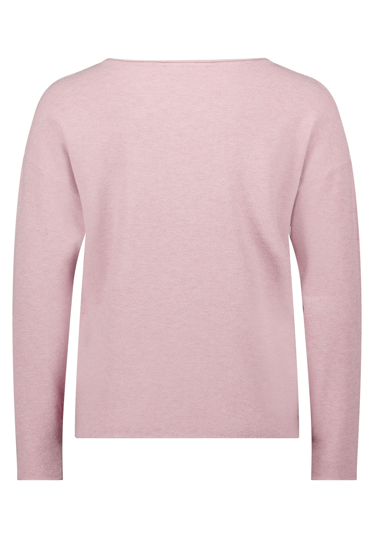 Strickpullover Kurz 1/1 Arm Rose Melange Bild 2
