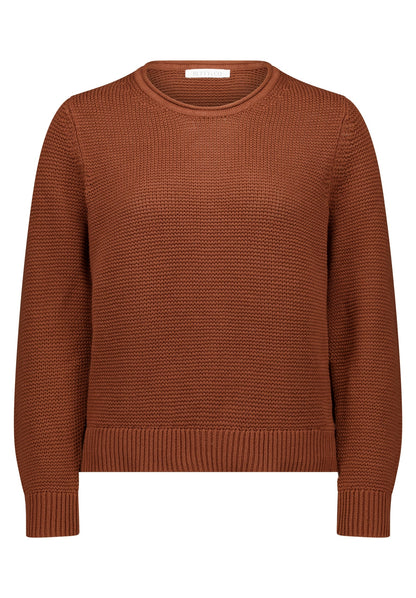 Strickpullover Kurz 1/1 Arm Tortoise Shell Bild 1