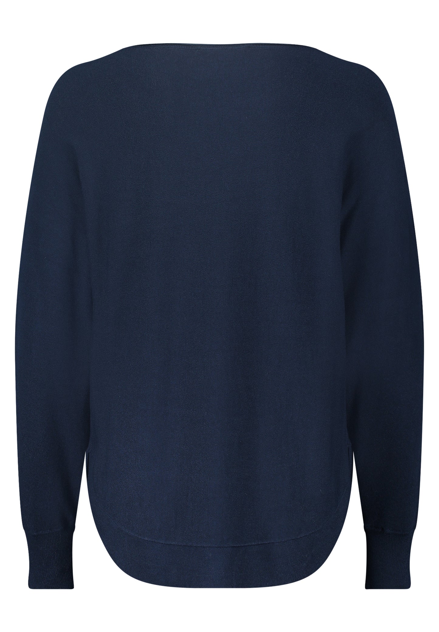 Strickpullover Lang 1/1 Arm Navy Blue Bild 2