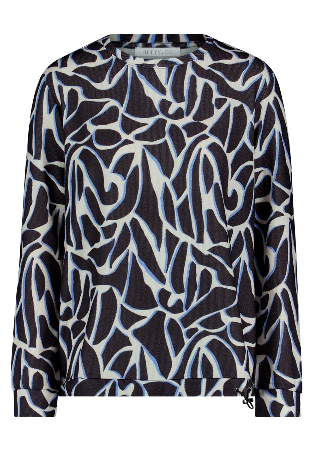 Sweat Kurz 1/1 Arm Grey/Cream Bild 1