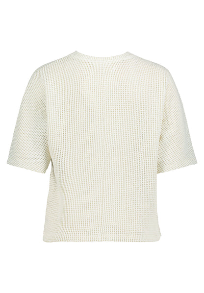 Sweat Kurz 1/2 Arm Offwhite Bild 2